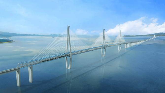 杭州湾跨海铁路大桥建设进度达 50%，预计 2027 年通车