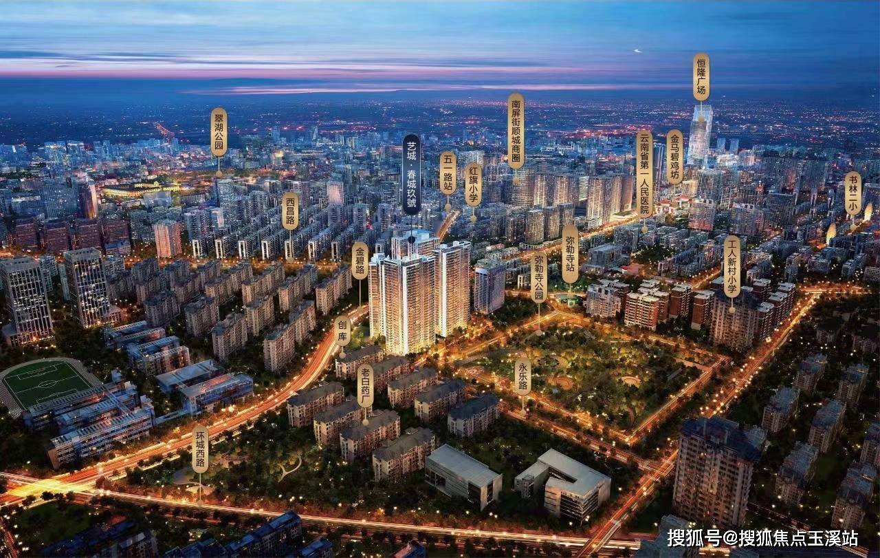 昆明艺城春城玖号配套学校/最新价格走势/户型图/房价多少